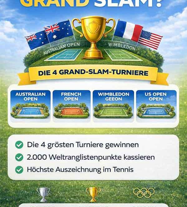 Was ist ein Grand Slam im Tennis?