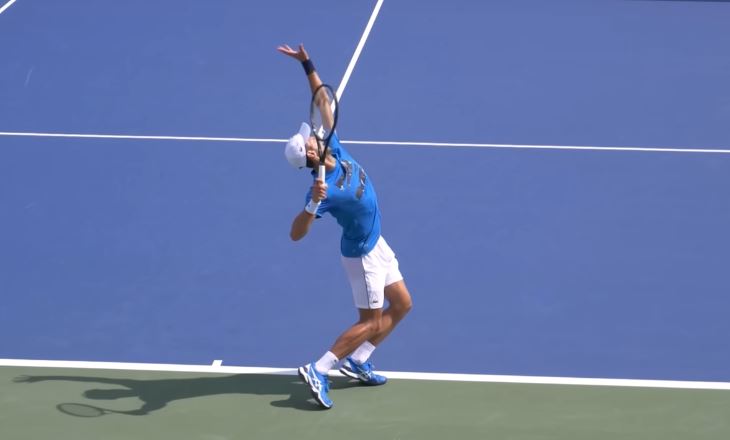 How to serve in Tennis